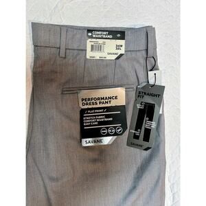 NWT - Men’s Savane Performance Dress Pants    34 W x 32 L